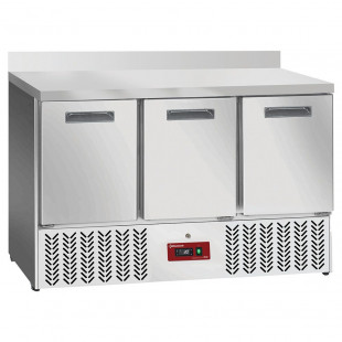 TABLE FRIGORIFIQUE 3 PORTES GN1/1 AVEC DOSSERET DIAMOND dans TABLES REFRIGEREES