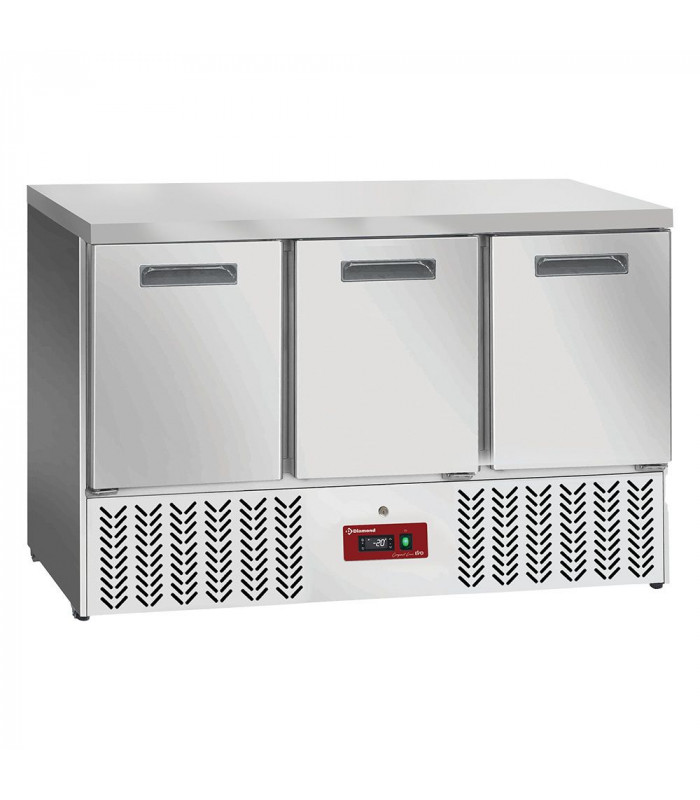 TABLE DE CONGELATION 3 PORTES GN1/1 DIAMOND dans TABLES REFRIGEREES