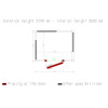 CHAMBRE FROIDE 80MM DIMENSIONS INTERIEURE 1830X1430XH2030MM 5.31M³ DIAMOND dans CHAMBRE FROIDE SANS GROUPE