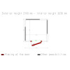 CHAMBRE FROIDE 80MM DIMENSIONS INTERIEURE 1830X1830XH2030MM 6.80M³ DIAMOND dans CHAMBRE FROIDE SANS GROUPE