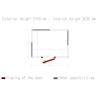 CHAMBRE FROIDE 80MM DIMENSIONS INTERIEURE 2430X1830XH2030MM 9.03M³ DIAMOND dans CHAMBRE FROIDE SANS GROUPE