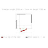 CHAMBRE FROIDE 80MM DIMENSIONS INTERIEURE 2030X2030XH2030MM 8.37M³ DIAMOND dans CHAMBRE FROIDE SANS GROUPE