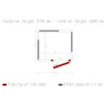CHAMBRE FROIDE 80MM DIMENSIONS INTERIEURE 1630X1430XH2030MM 4.73M³ DIAMOND dans CHAMBRE FROIDE SANS GROUPE