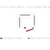 CHAMBRE FROIDE 100MM DIMENSIONS INTERIEURE 1430X1230XH2030MM 3.57M³ DIAMOND dans CHAMBRE FROIDE SANS GROUPE