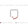CHAMBRE FROIDE 100MM DIMENSIONS INTERIEURE 1230X1230XH2030MM 3.07M³ DIAMOND dans CHAMBRE FROIDE SANS GROUPE