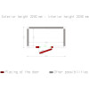CHAMBRE FROIDE 100MM DIMENSIONS INTERIEURE 2030X1030XH2030MM 4.247M³ DIAMOND dans CHAMBRE FROIDE SANS GROUPE