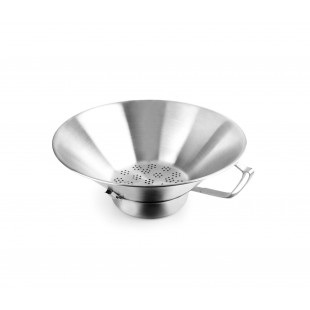 EGOUTTOIR A FRITES PRO INOX Ø41CM LACOR dans EGOUTOIRS