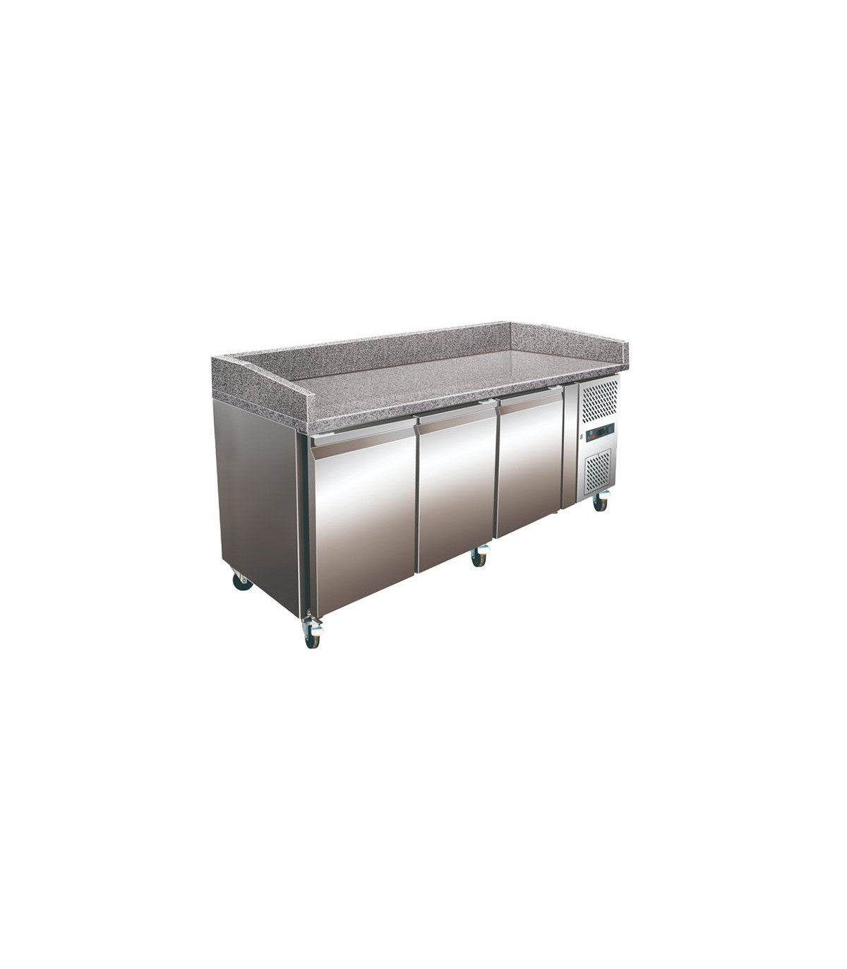 TABLE A PIZZA 3 PORTES 400X600 AMATIS dans TABLE PIZZA
