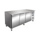 TABLE PATISSERIE 3 PORTES 600X400 DESSUS INOX AMATIS