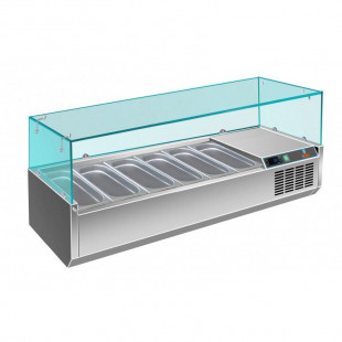 VITRINE SALADETTE 1500MM 6 GN1/3 AMATIS dans STRUCTURES REFRIGEREES