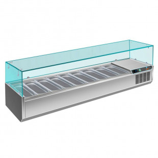 VITRINE SALADETTE 2005MM 9 GN1/3 AMATIS dans STRUCTURES REFRIGEREES