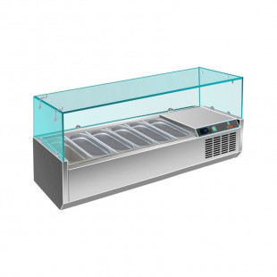 VITRINE 6 BACS GN1/4 AMATIS dans STRUCTURES REFRIGEREES