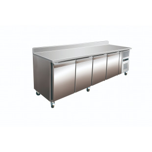 TABLE REFRIGEREE 4 PORTES GN1/1 + DOSSERET AMATIS dans TABLES REFRIGEREES