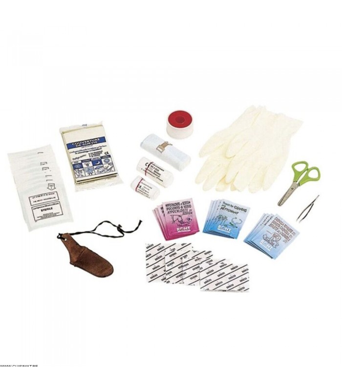 KIT PHARMACIE PREMIERS SECOURS POUR 3/5 PERSONNES dans PREMIERS SOINS