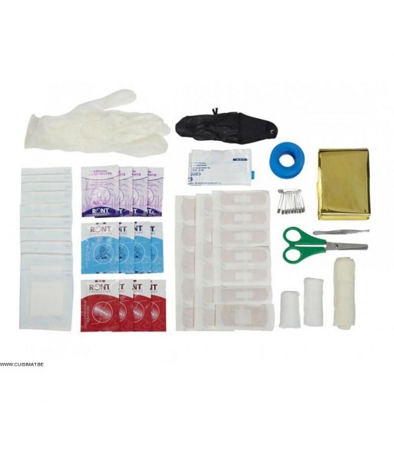 KIT PHARMACIE PREMIERS SECOURS POUR 3/5 PERSONNES dans PREMIERS SOINS