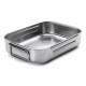 PLAT A ROTIR INOX 18/10 ANSES TOMBANTES 35X26CM LACOR