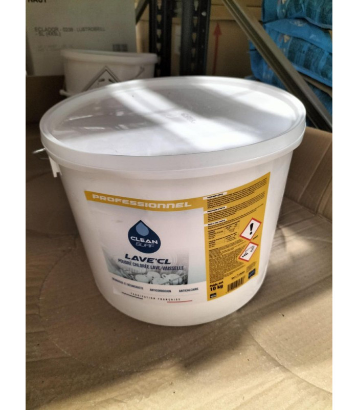 POUDRE LAVAGE VAISSELLE CHLOREE SEAU 10KG STAR CUISINE dans LAVE VAISSELLE