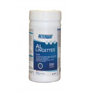 LINGETTE DESINFECTANTE 200 PIECES DETERQUAT dans DISTRIBUTEURS