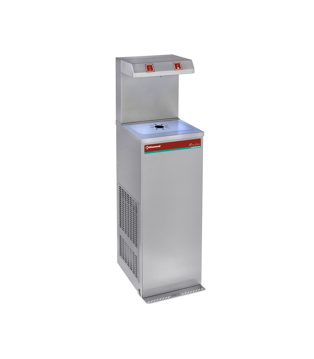 REFROIDISSEUR D EAU A PEDALE INOX 150LT/H DIAMOND dans FONTAINE A EAU