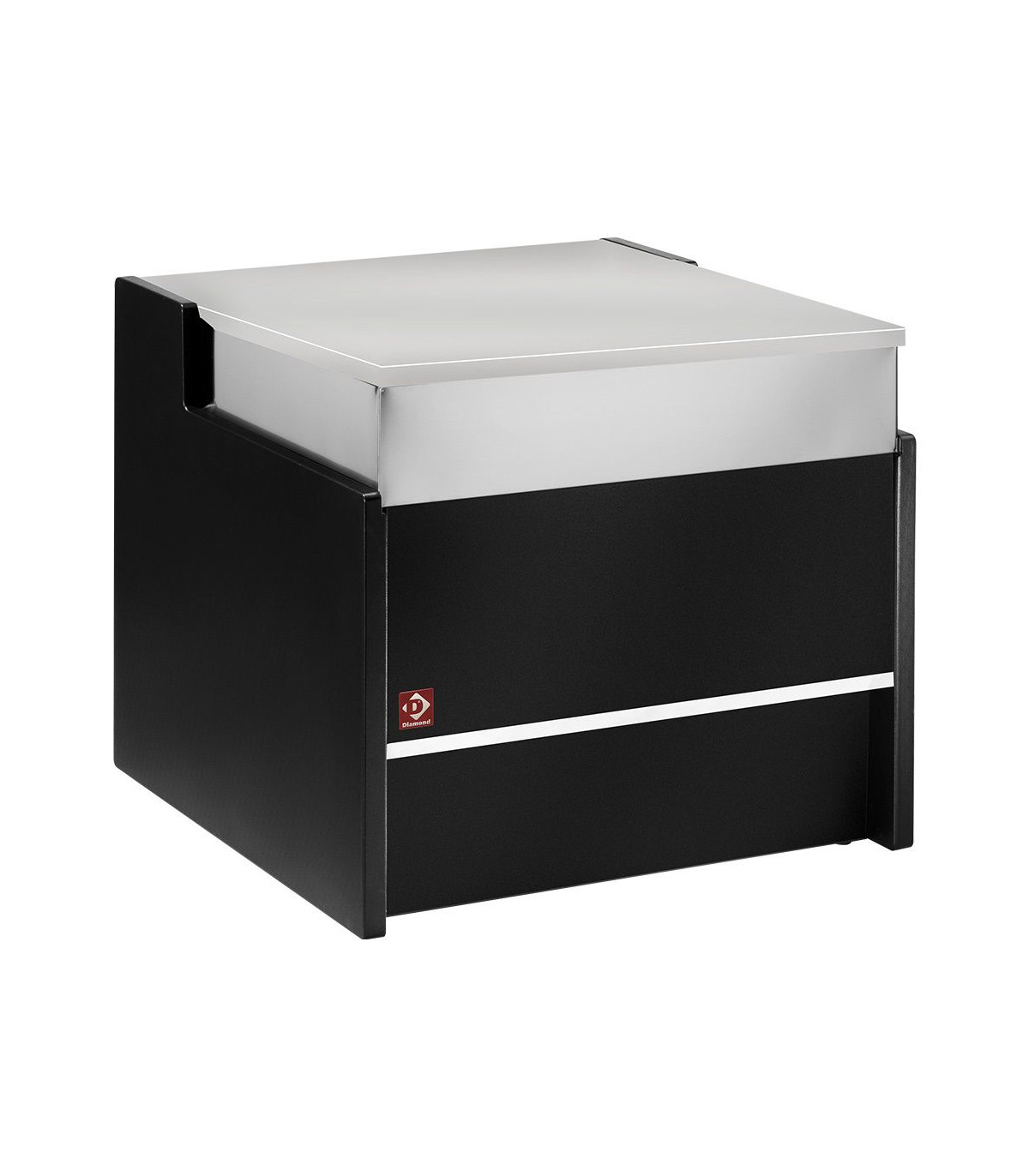 ELEMENT CAISSE NOIR 100CM DIAMOND dans COMPTOIR