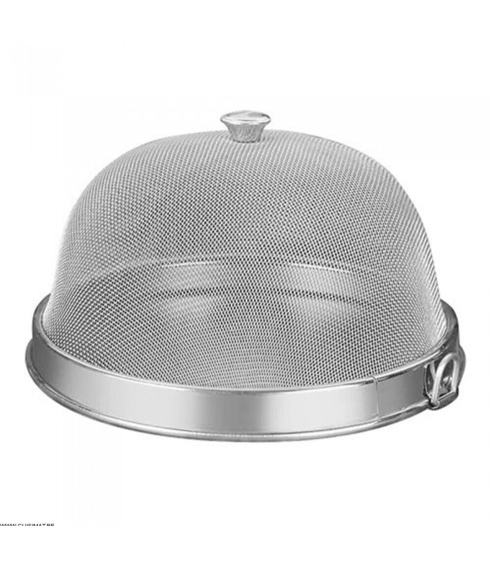 EOL  COUVRE-PLAT - CLOCHE INOX Ø30CM CUISIMAT dans PLATEAUX