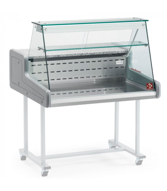 COMPTOIR VITRINE REFRIGEREE VITRE DROITE 100CM DIAMOND dans FRIGOS VITRINES