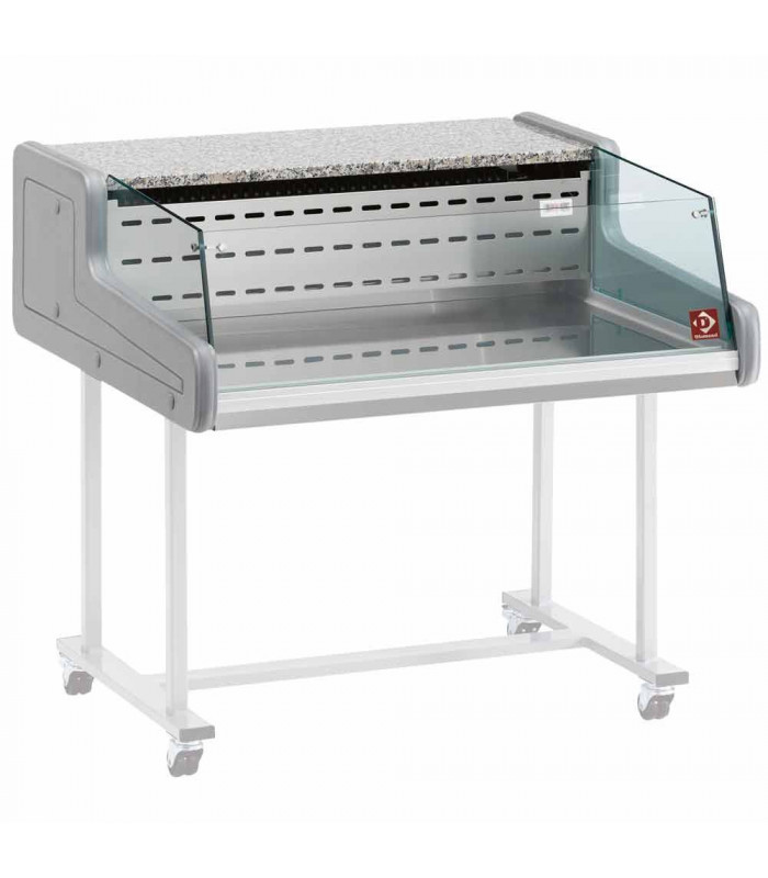 COMPTOIR VITRINE REFRIGERE VITRE SELF-SERVICE 100CM DIAMOND dans FRIGOS VITRINES