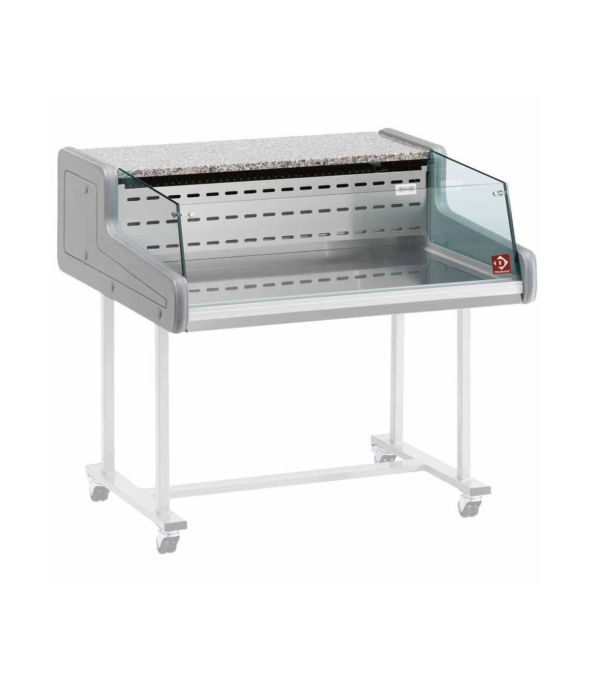 COMPTOIR VITRINE REFRIGERE VITRE SELF-SERVICE 100CM DIAMOND dans FRIGOS VITRINES