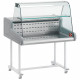 COMPTOIR VITRINE REFRIGEREE VITRE BOMBEE 150CM DIAMOND
