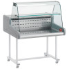 COMPTOIR VITRINE REFRIGEREE VITRE BOMBEE 150CM DIAMOND dans FRIGOS VITRINES