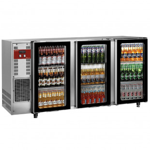 REFROIDISSEUR DE BOUTEILLES INOX 3 PORTES VITREES 579LT DIAMOND dans FRIGOS BAR