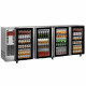 REFROIDISSEUR DE BOUTEILLES INOX 4 PORTES VITREES 783LT DIAMOND