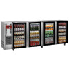 REFROIDISSEUR DE BOUTEILLES INOX 4 PORTES VITREES 783LT DIAMOND dans FRIGOS BAR
