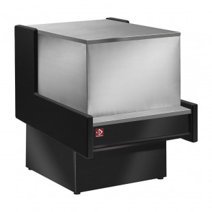 COMPTOIR VITRINE REFRIGERE STATIQUE CHARGEMENT A TIROIRS VITRE COURBE SANS RESERVE 290CM DIAMOND dans COMPTOIR