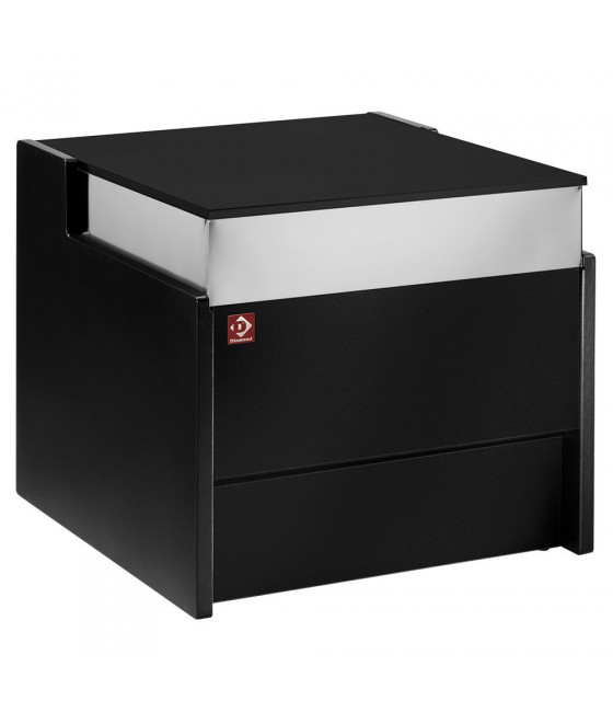 ELEMENT CAISSE NOIR 100CM DIAMOND dans COMPTOIR