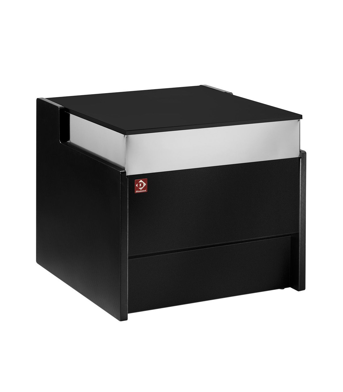 ELEMENT CAISSE NOIR 100CM DIAMOND dans COMPTOIR