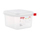 BOITE DE CONSERVATION GN1/6 EN 100MM 1.7 LITRE LOT DE 4 BOITES ARAVEN
