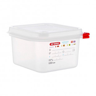 BOITE DE CONSERVATION GN1/6 EN 100MM 1.7 LITRE LOT DE 4 BOITES ARAVEN dans BOITES DE CONSERVATION