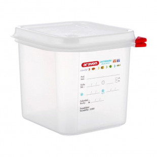 BOITE DE CONSERVATION GN1/6 EN 150MM 2.6 LITRE LOT DE 4 BOITES ARAVEN dans BOITES DE CONSERVATION