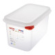 BOITE DE CONSERVATION GN1/4 EN 150MM 4.3 LITRES LOT DE 4 BOITES ARAVEN