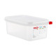BOITE DE CONSERVATION GN1/4 EN 100MM 2.8 LITRES LOT DE 4 BOITES ARAVEN