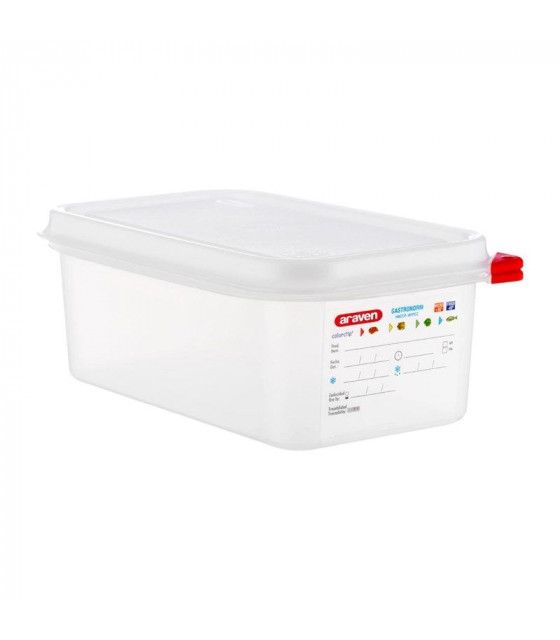 BOITE DE CONSERVATION GN1/4 EN 100MM 2.8 LITRES LOT DE 4 BOITES ARAVEN dans BOITES DE CONSERVATION