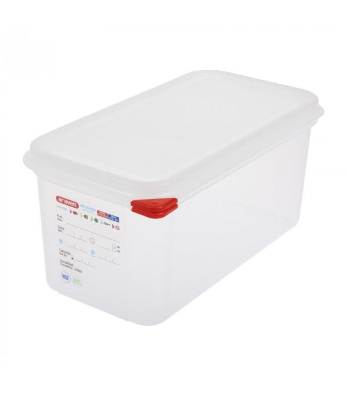 BOITE DE CONSERVATION GN1/3 EN 150MM 6 LITRES LOT DE 4 BOITES ARAVEN dans BOITES DE CONSERVATION