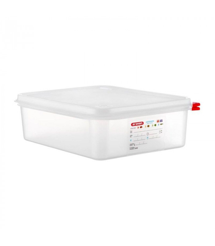 BOITE DE CONSERVATION GN1/2 EN 100MM 6.5 LITRES LOT DE 4 BOITES ARAVEN dans BOITES DE CONSERVATION