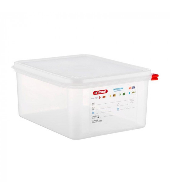 BOITE DE CONSERVATION GN1/2 EN 150MM 10 LITRES LOT DE 4 BOITES ARAVEN dans BOITES DE CONSERVATION