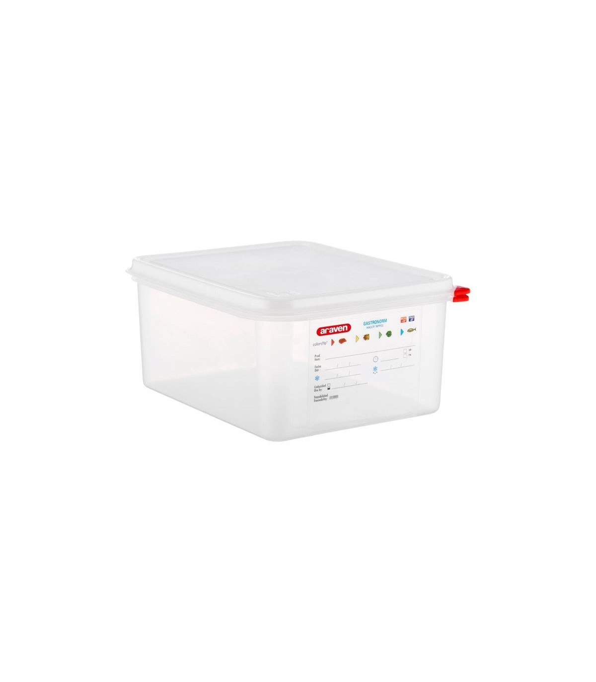 BOITE DE CONSERVATION GN1/2 EN 150MM 10 LITRES LOT DE 4 BOITES ARAVEN dans BOITES DE CONSERVATION