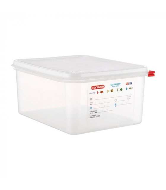 BOITE DE CONSERVATION GN1/2 EN 20MM 12.5 LITRES LOT DE 4 BOITES ARAVEN dans BOITES DE CONSERVATION