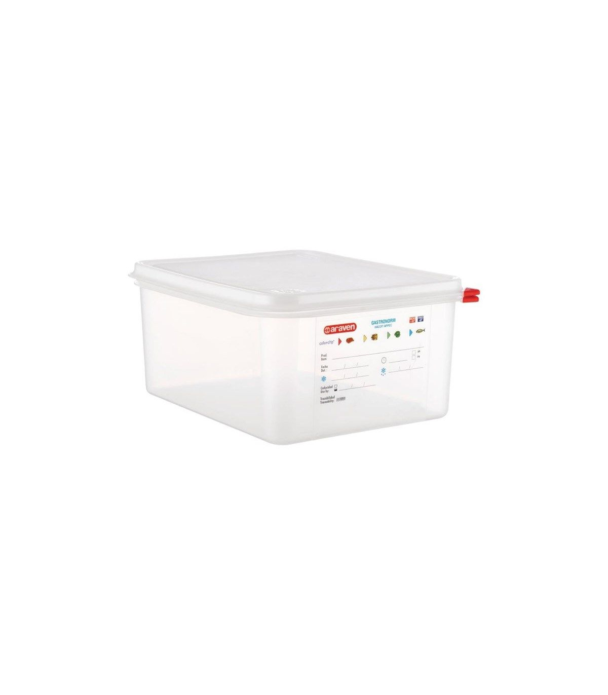 BOITE DE CONSERVATION GN1/2 EN 20MM 12.5 LITRES LOT DE 4 BOITES ARAVEN dans BOITES DE CONSERVATION