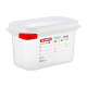 BOITE DE CONSERVATION GN1/9 EN 100MM 1 LITRE LOT DE 4 BOITES ARAVEN