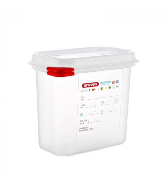 BOITE DE CONSERVATION GN1/9 EN 150MM 1.5 LITRE LOT DE 4 BOITES ARAVEN dans BOITES DE CONSERVATION